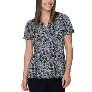 XL: Nicole Miller Floral Short Sleeve Shirt.